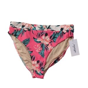 Swimsuits For All Floral Swim Bottoms Size 16